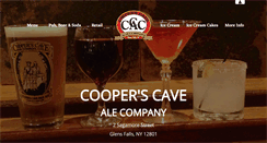 Desktop Screenshot of cooperscaveale.com